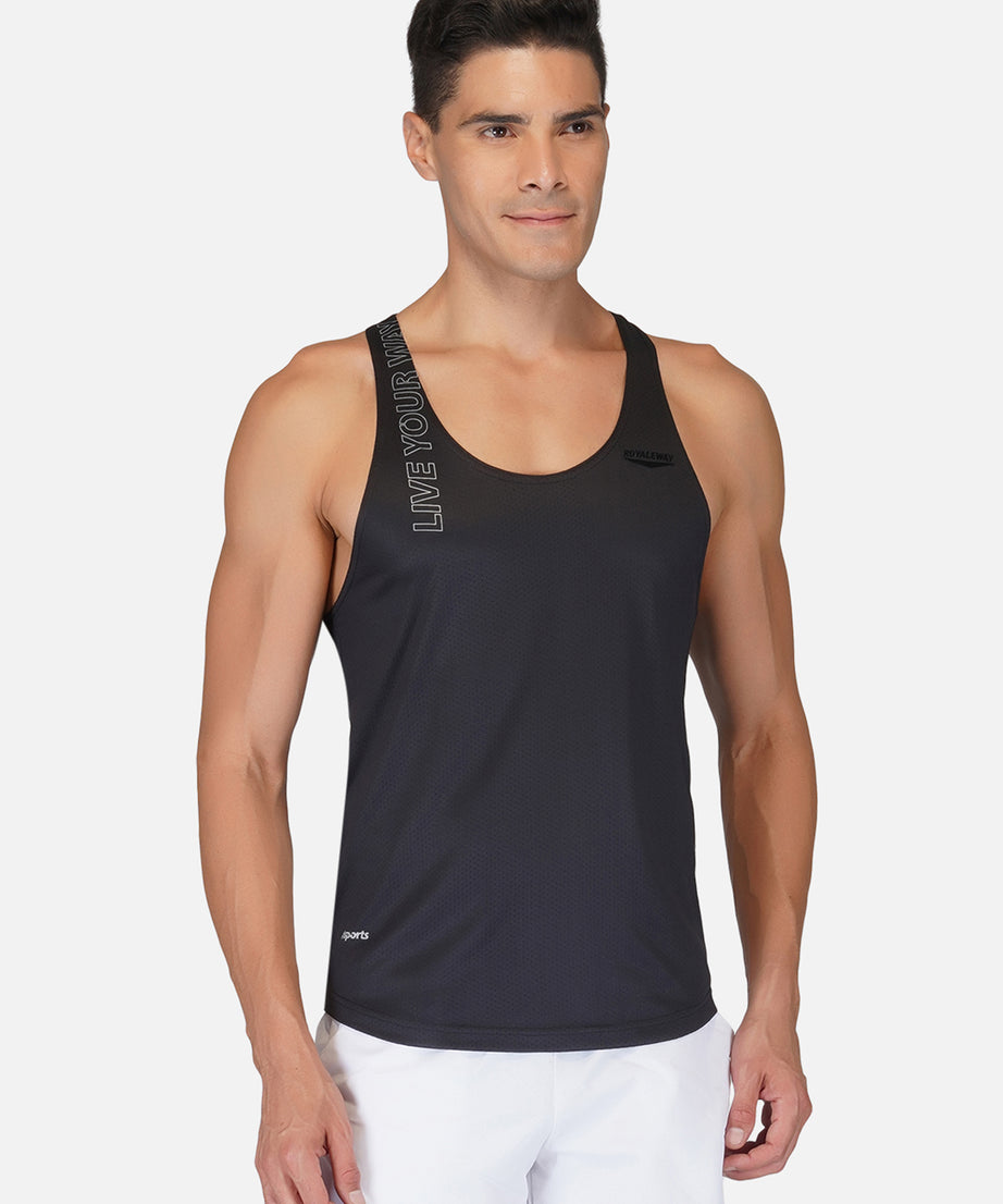 MONODri Black Vest RWM4001 MONODri Vest - royaleway.com