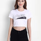 LONG BACK CROP TOP CUTIE WHITE RWW2043