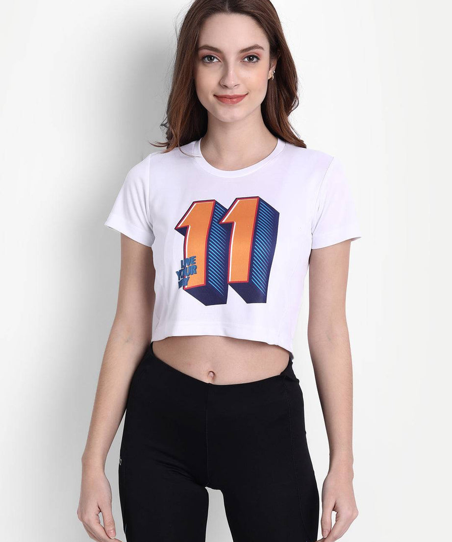 LONG BACK CROP TO ELEVEN WHITE RWW2044