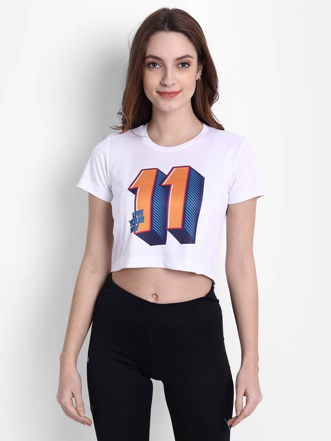 LONG BACK CROP TO ELEVEN WHITE RWW2044