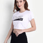 LONG BACK CROP TOP CUTIE WHITE RWW2043