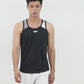 DriDOT Designer Vest Black And Grey Men RWM4031