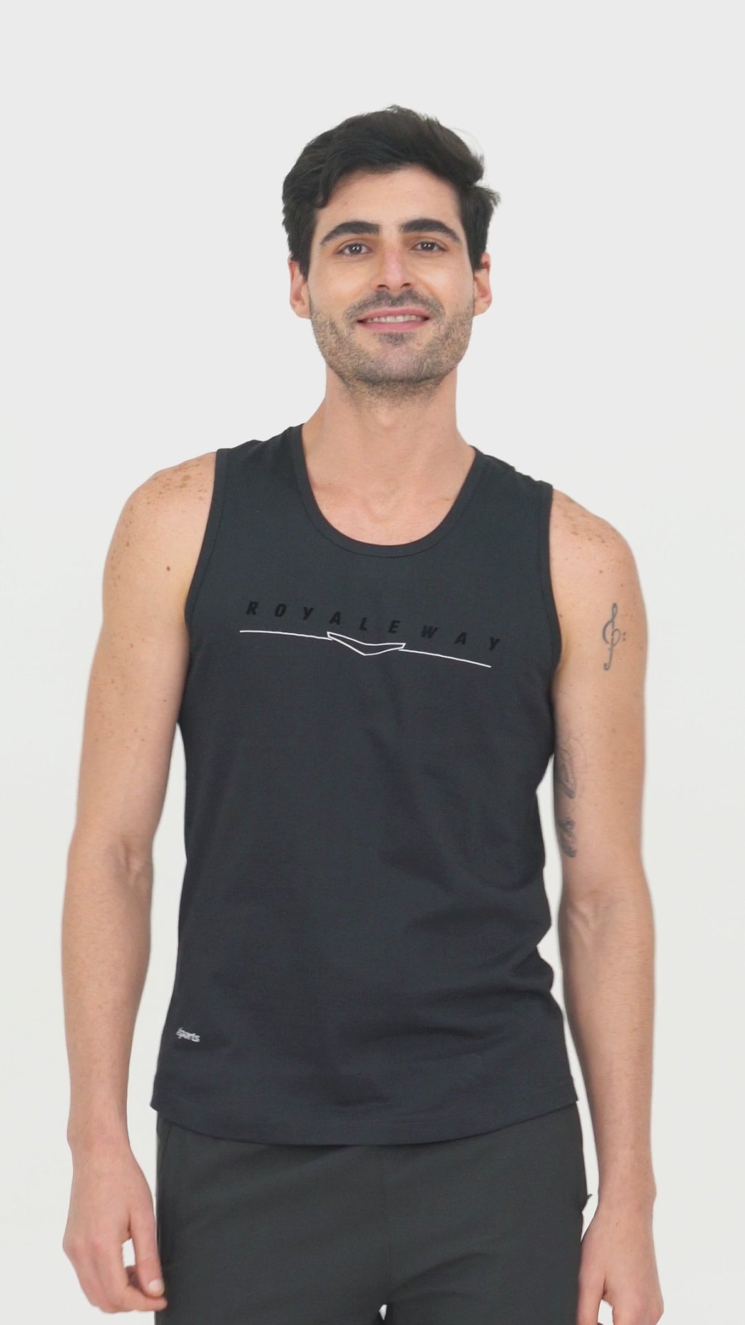 Cotton Blck Vest RWM4026