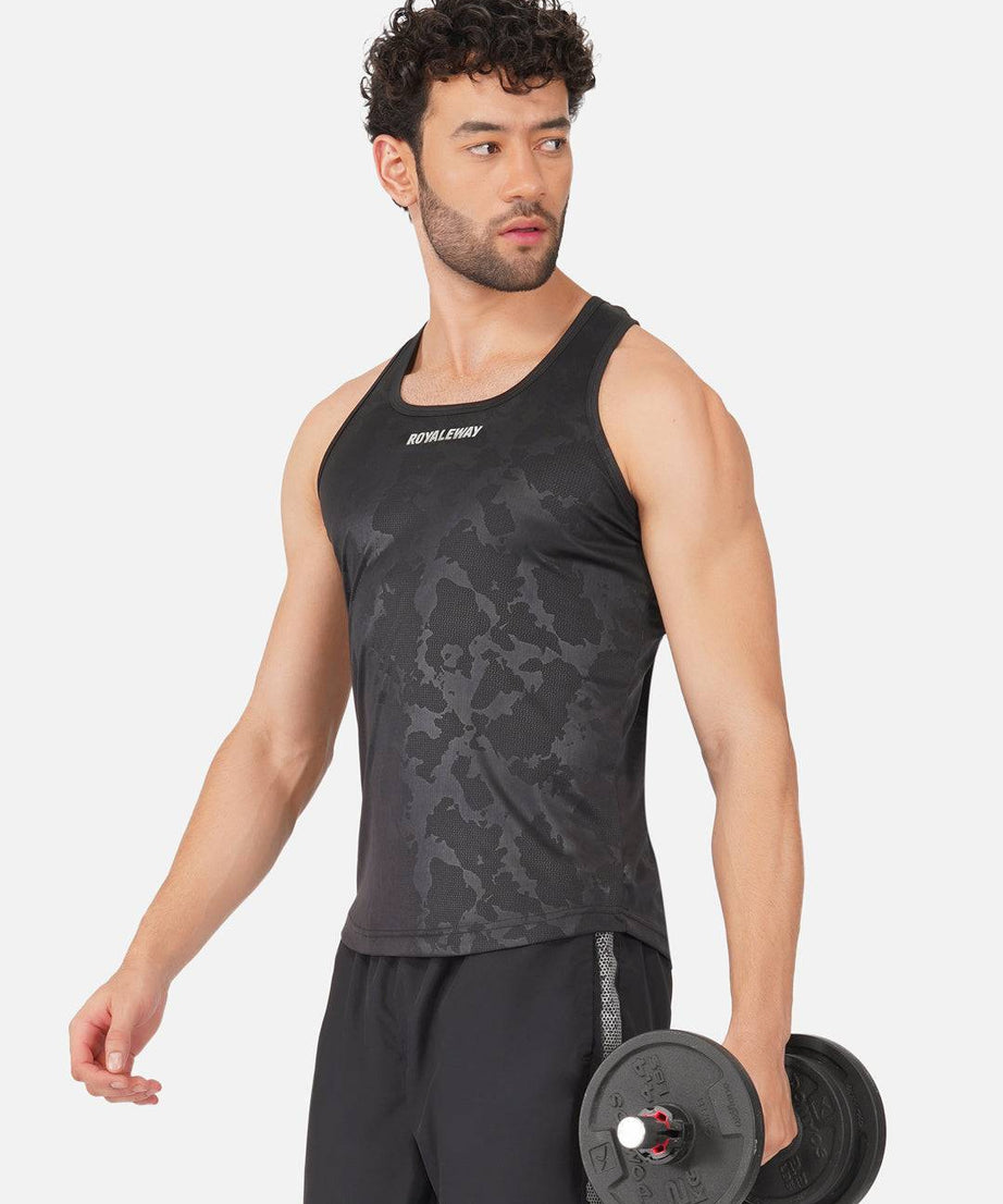 CAMO VEST BLACK RWM4021
