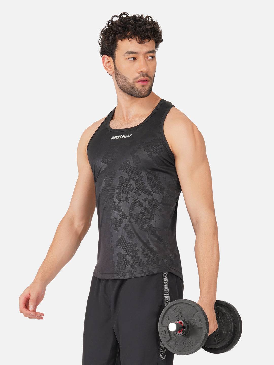 CAMO VEST BLACK RWM4021
