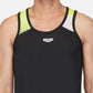 DriDOT Designer Vest Black And Fluorescent Green Men RWM4029
