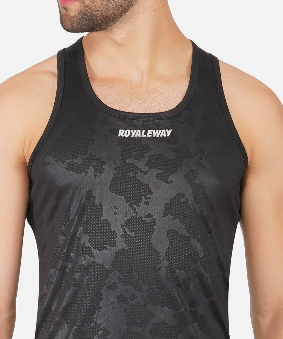 CAMO VEST BLACK RWM4021