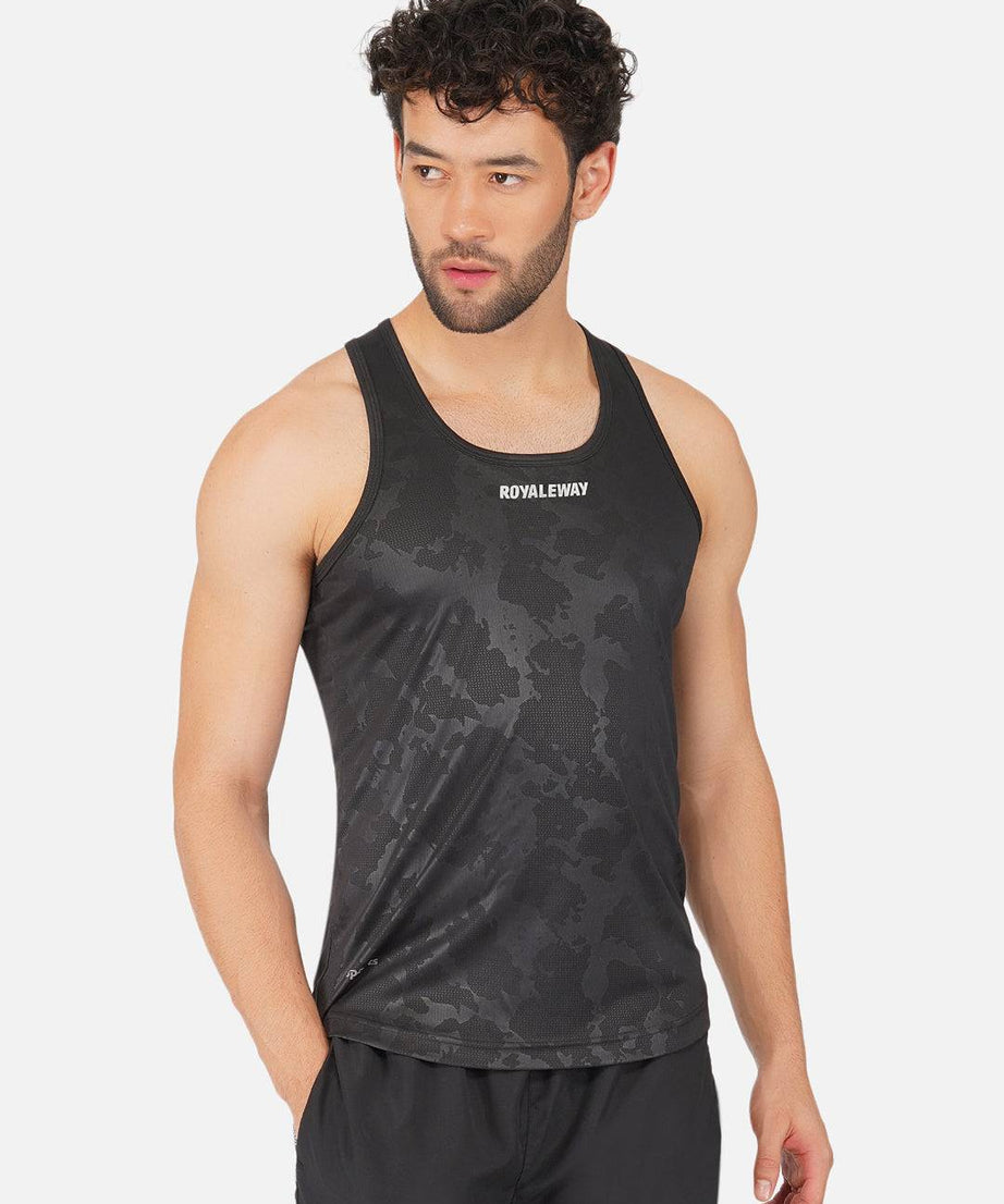 CAMO VEST BLACK RWM4021