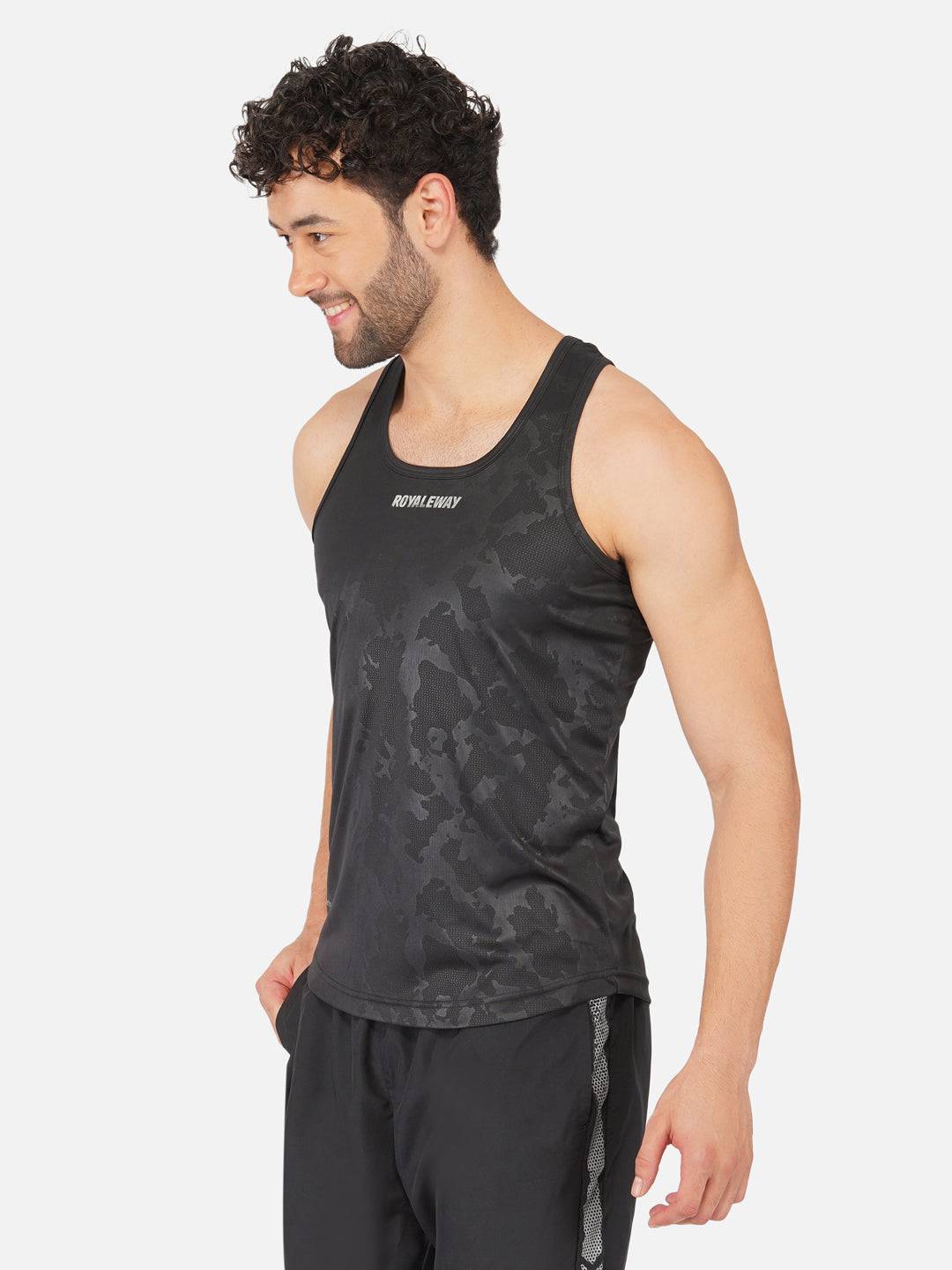 CAMO VEST BLACK RWM4021