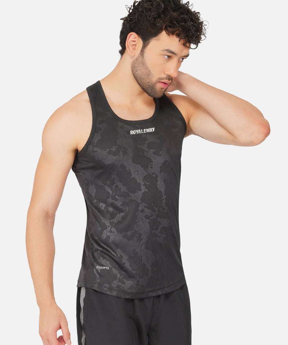 CAMO VEST BLACK RWM4021