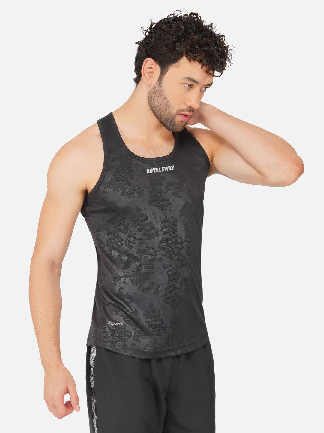 CAMO VEST BLACK RWM4021