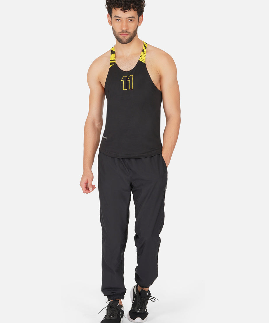 Black & Yellow Gym Sando RWM4024