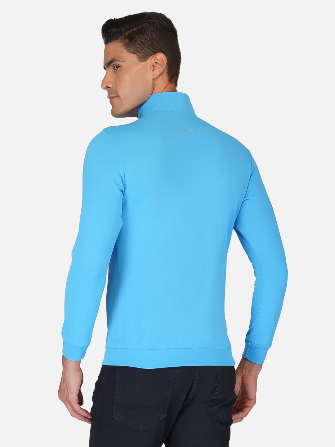 CrossFIT T Blue Half Zipper Jacket RWM6033 Half Zipper Jacket - royaleway.com