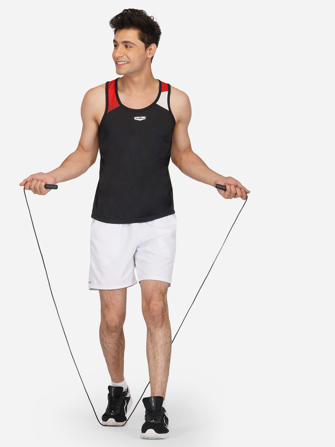 Black & Red Designer Vest RWM4030 DriDOT Vest - royaleway.com