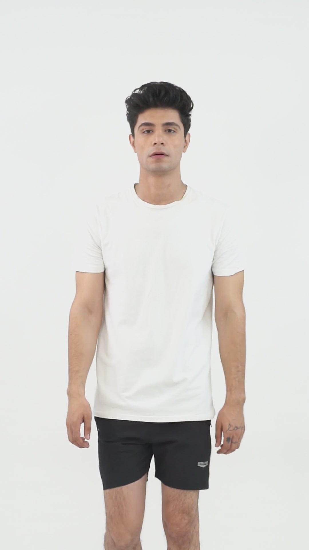 NS Lycra Black Short RWM1010