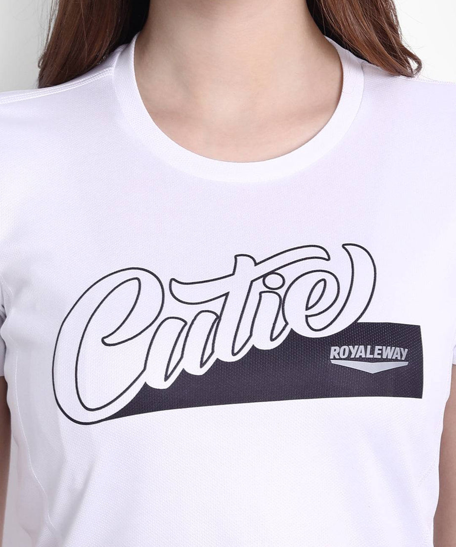 DriDOT White Long Back Crop Top RWW2043 Long Back Crop Top - royaleway.com