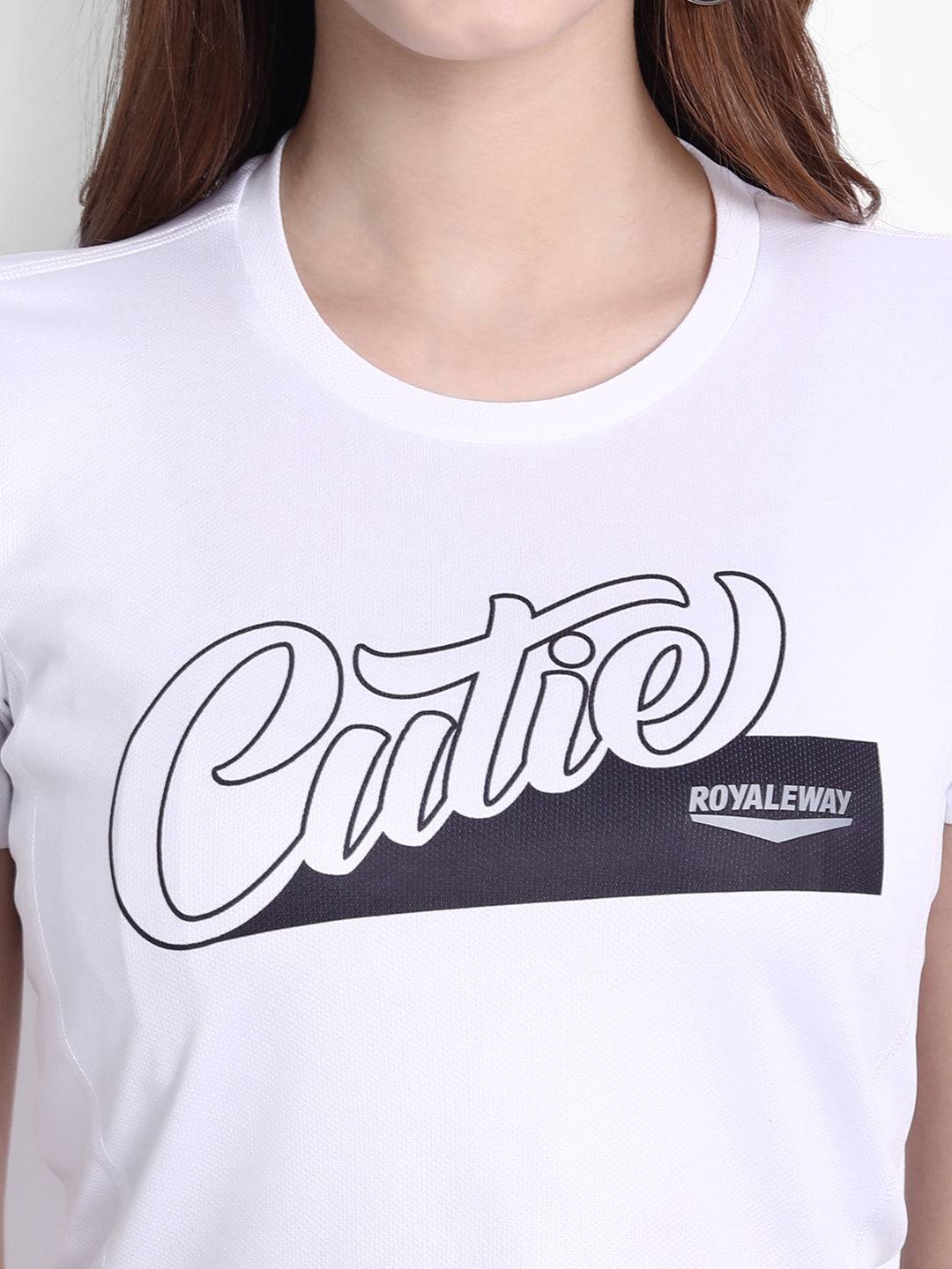 DriDOT White Long Back Crop Top RWW2043 Long Back Crop Top - royaleway.com