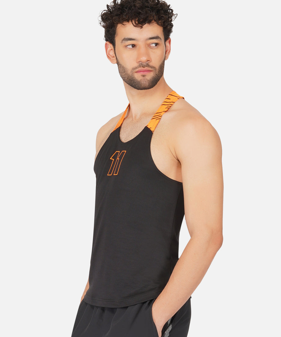 DriDOT Black & Orange Vest RWM4025