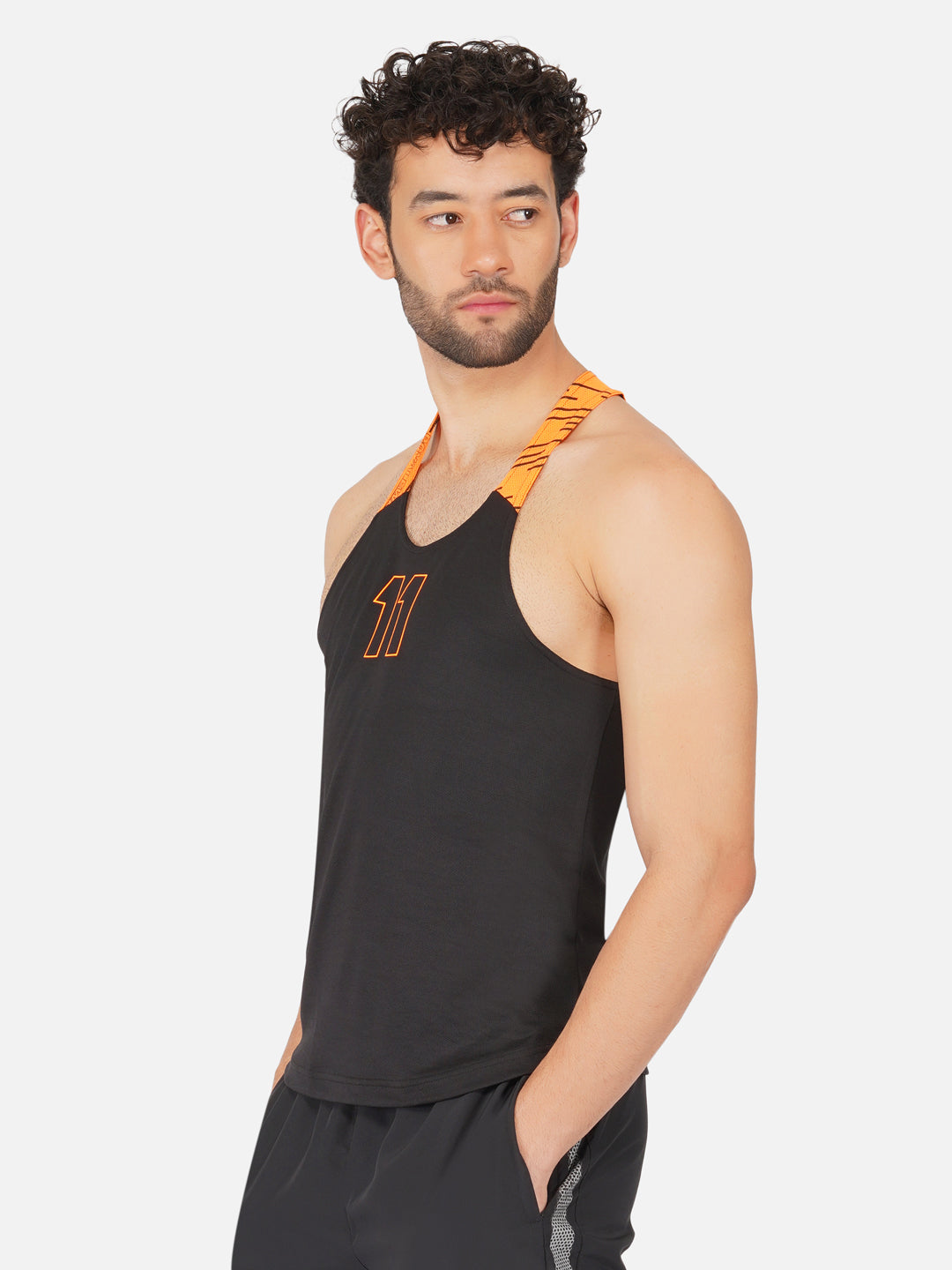 DriDOT Black & Orange Vest RWM4025