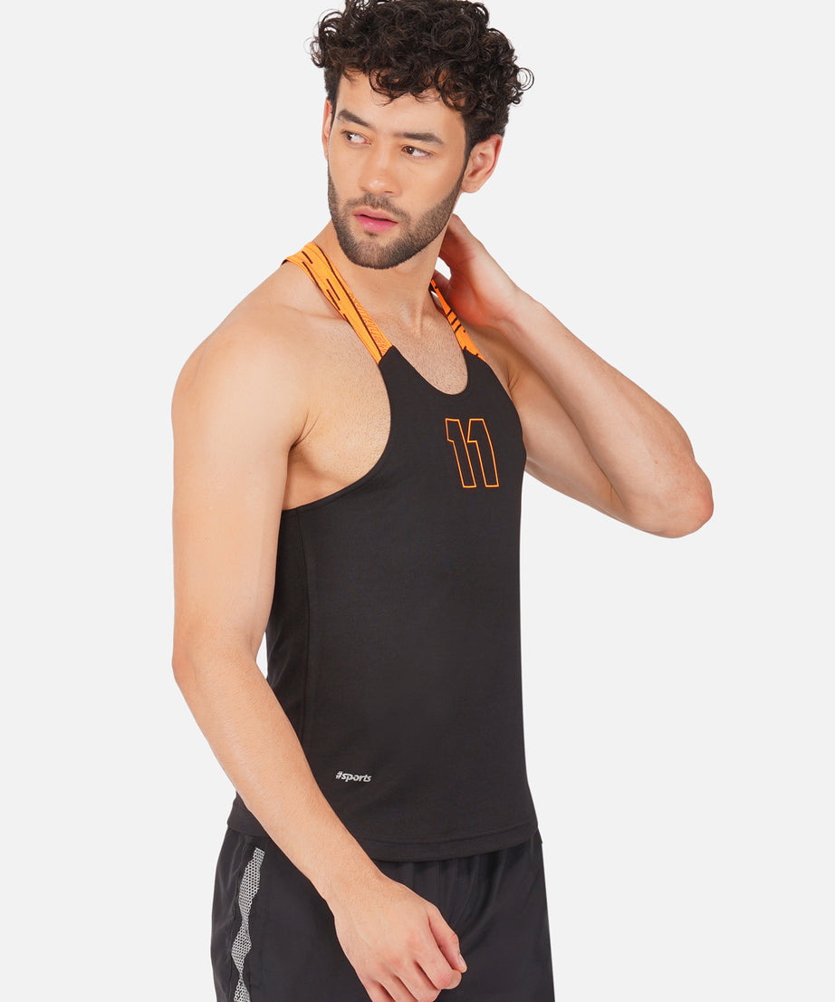 DriDOT Black & Orange Vest RWM4025