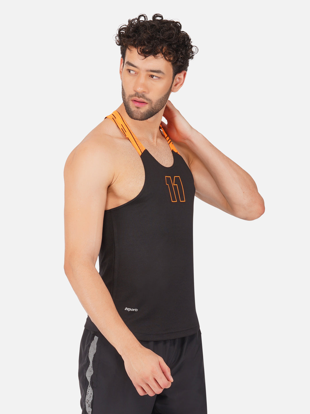 DriDOT Black & Orange Vest RWM4025