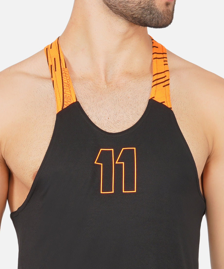 DriDOT Black & Orange Vest RWM4025