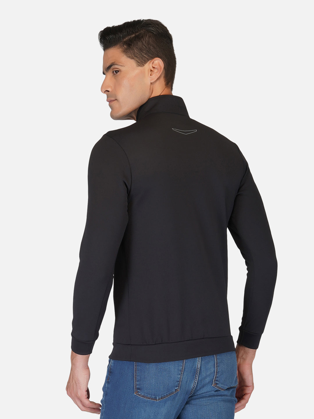 CrossFIT Black Half Zipper Jacket RWM6032 Half Zipper Jacket - royaleway.com