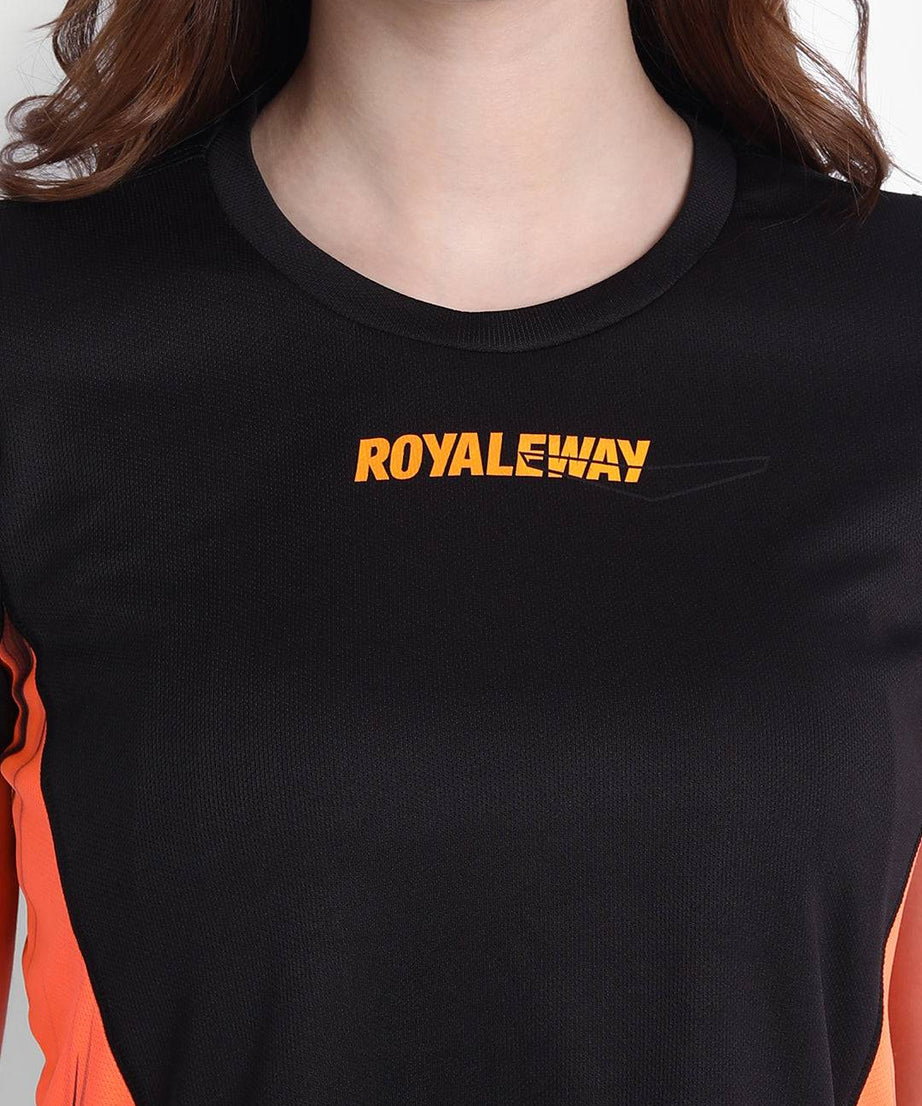 DriDOT Black Long Back Crop Top RWW2039 Long Back Crop Top - royaleway.com