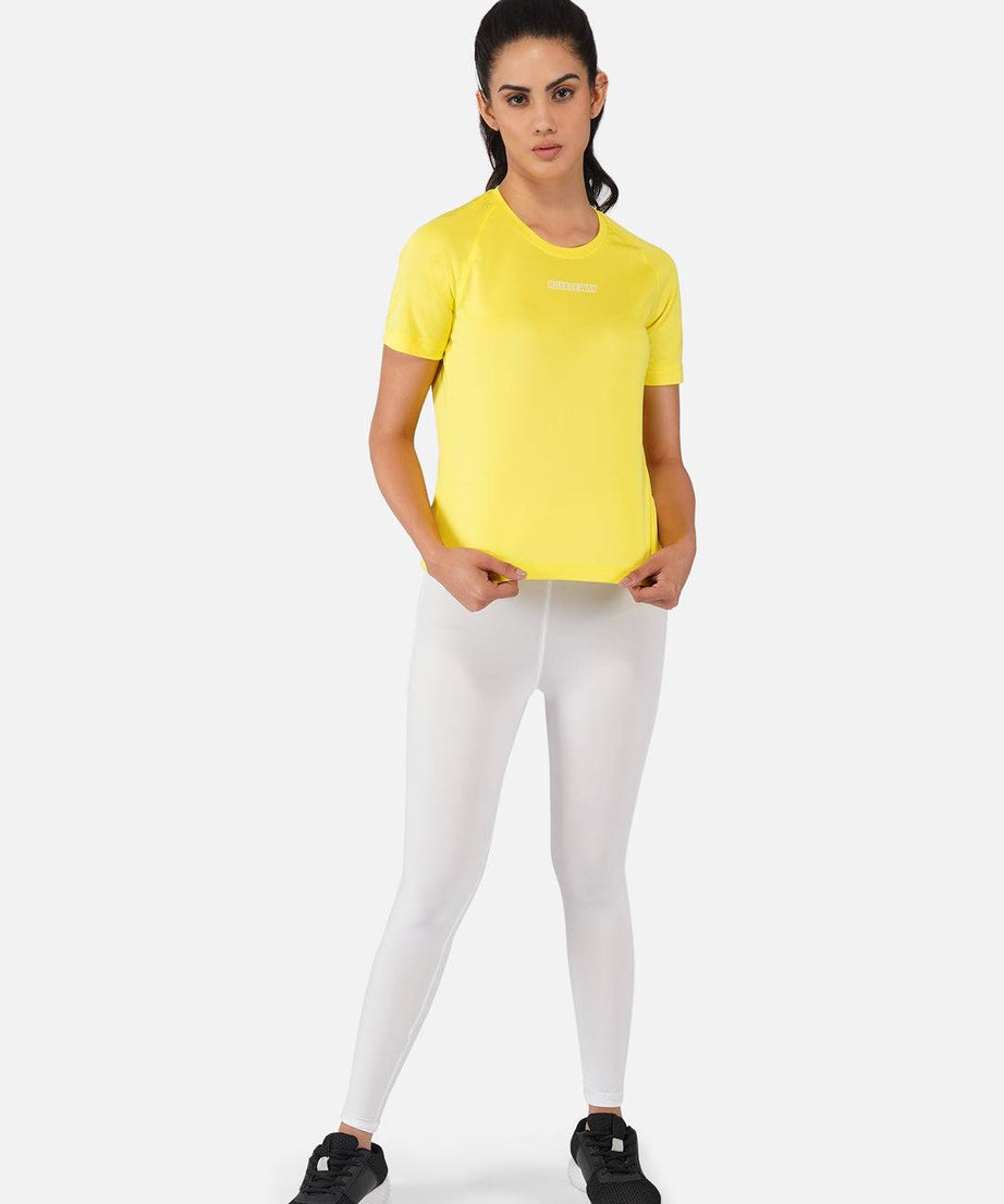 Lemon Yellow Raglan T-Shirt RWW2060 Raglan T-Shirt - royaleway.com