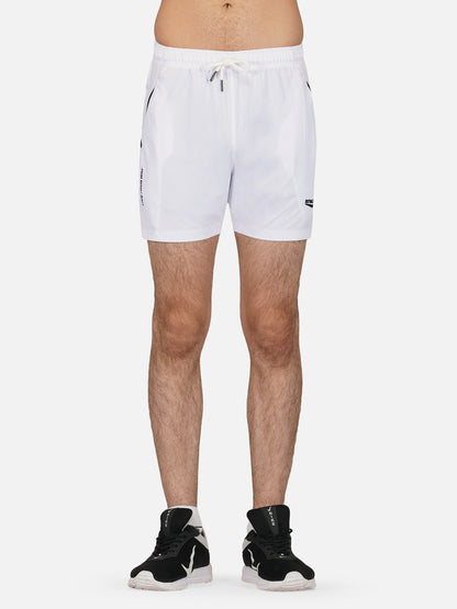 Shorts Sportswear Apparel Men NS Lycra White Men RWM1009