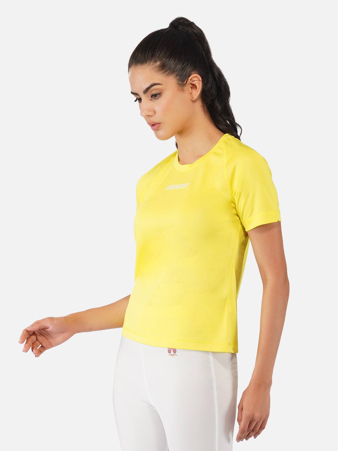 Lemon Yellow Raglan T-Shirt RWW2060 Raglan T-Shirt - royaleway.com