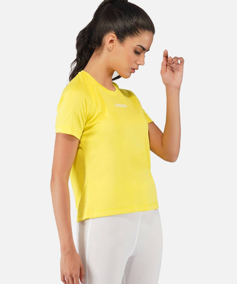 Lemon Yellow Raglan T-Shirt RWW2060 Raglan T-Shirt - royaleway.com