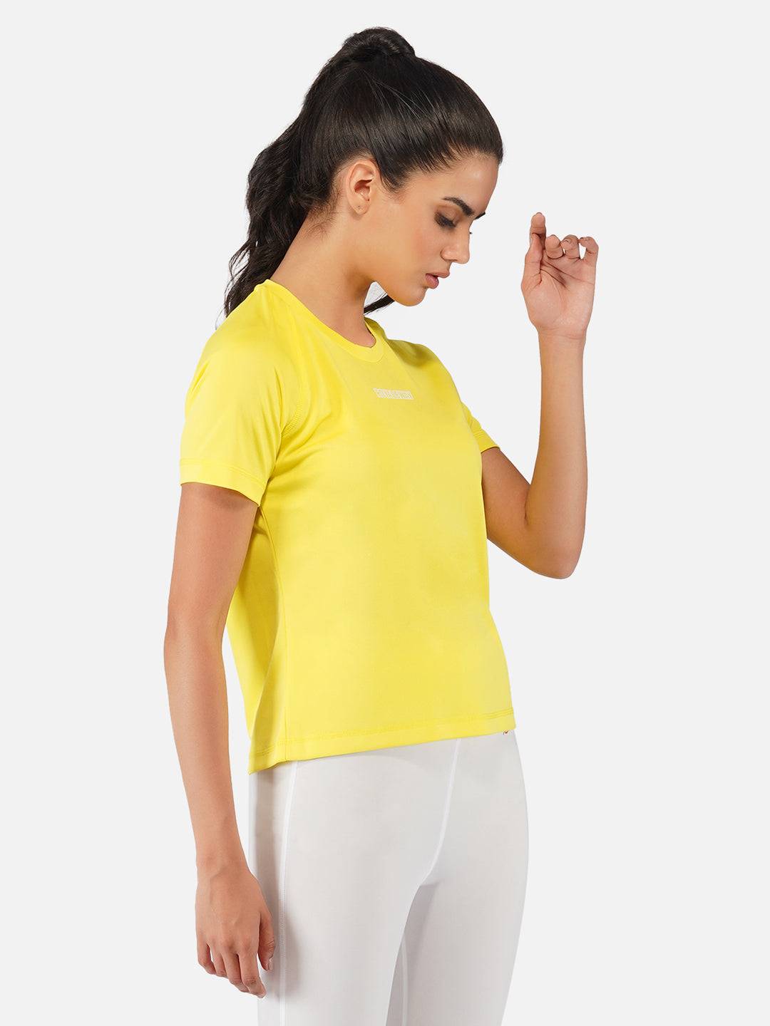 Lemon Yellow Raglan T-Shirt RWW2060 Raglan T-Shirt - royaleway.com