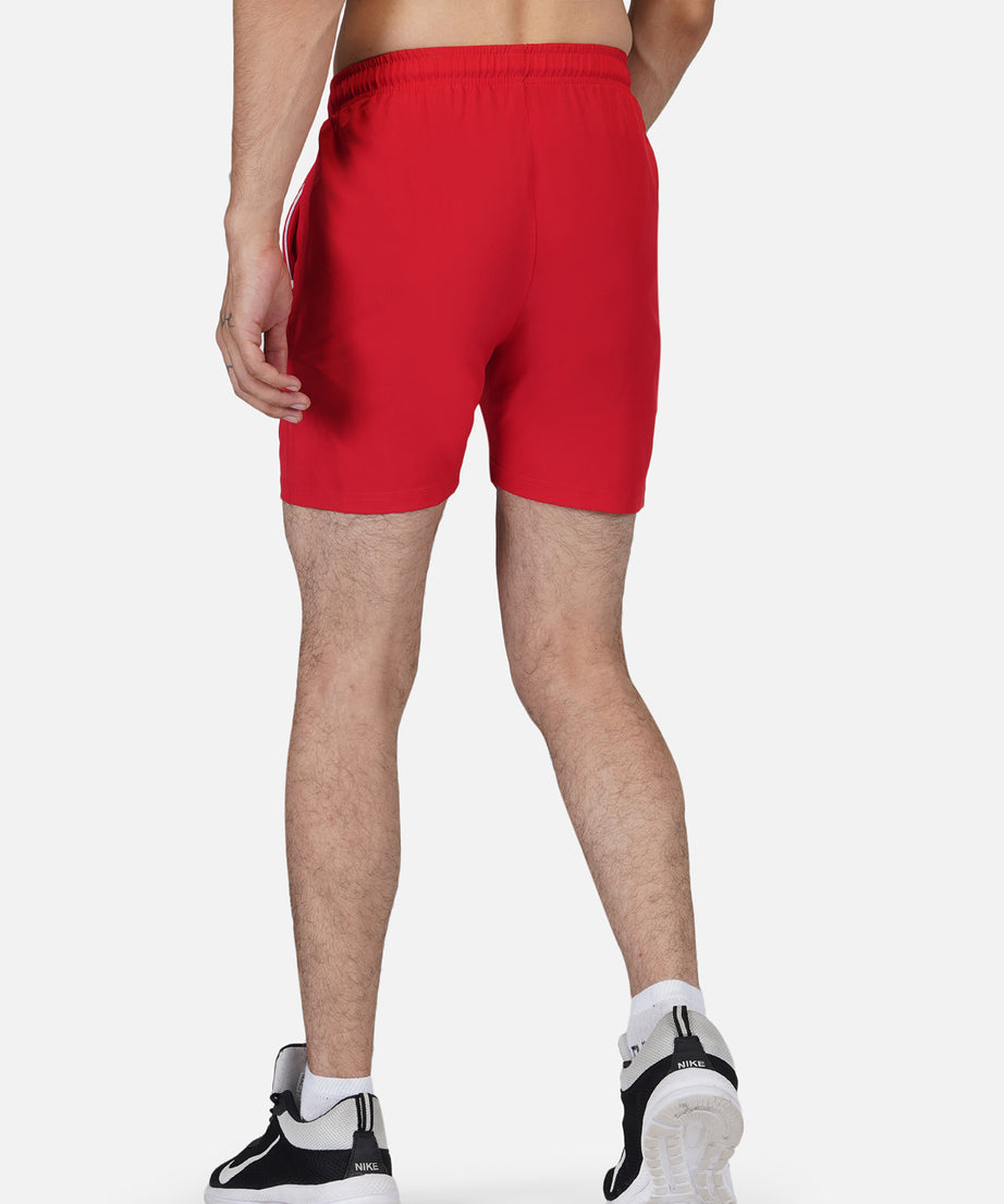 Shorts Sportswear Apparel Men NS Lycra Red RWM1007 NS Lycra Short - royaleway.com