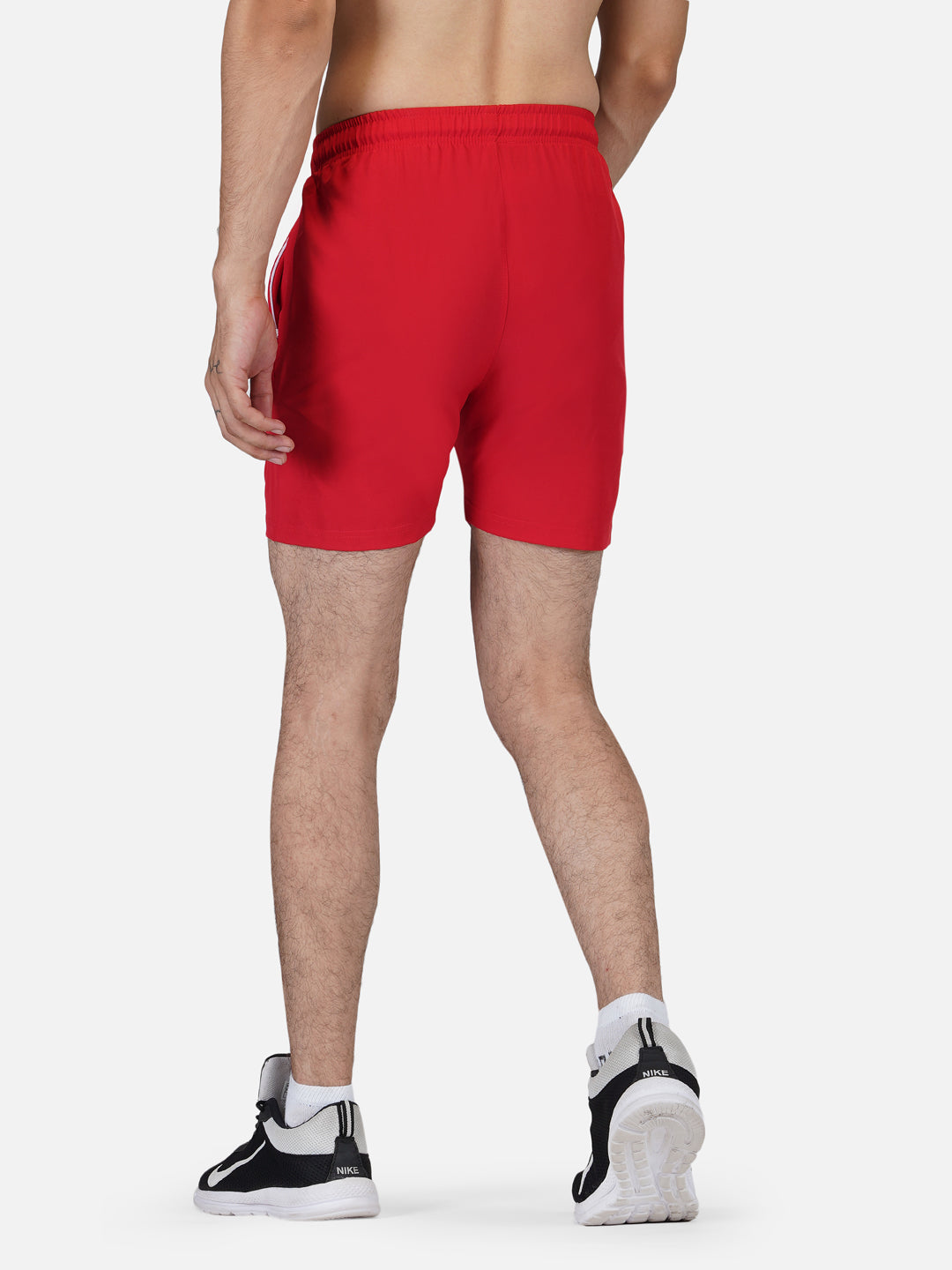 Shorts Sportswear Apparel Men NS Lycra Red RWM1007 NS Lycra Short - royaleway.com