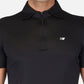 DriDOT Zipper Polo T Shirt Black RWM2025