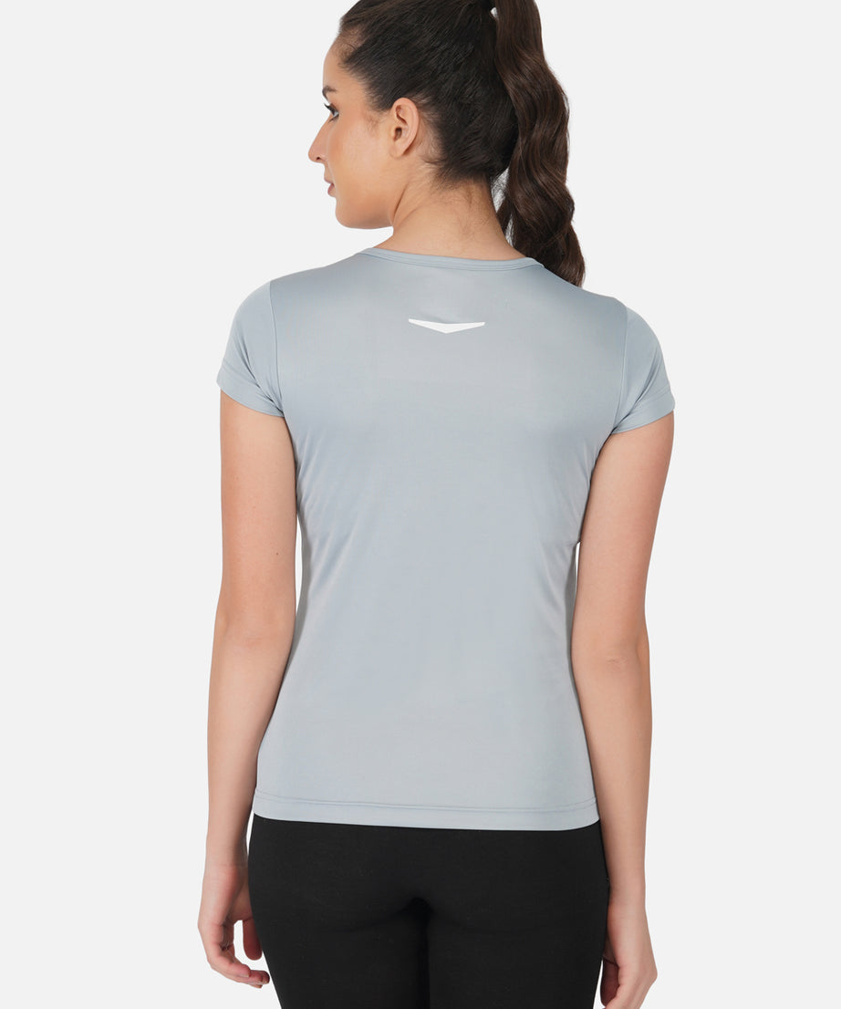 DriSOFT T Shirt Top Ash Blue Women RWW2050