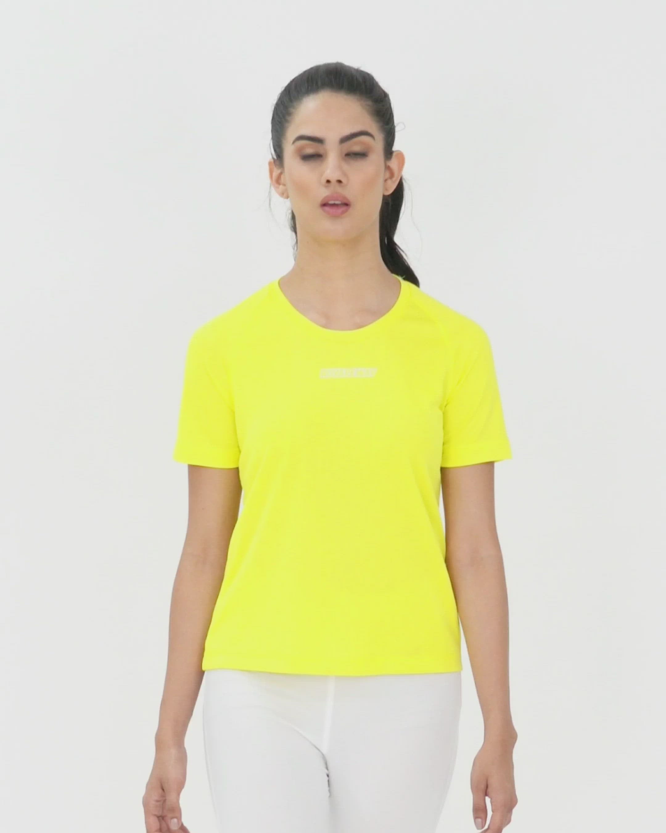 Lemon Yellow Raglan T-Shirt RWW2060