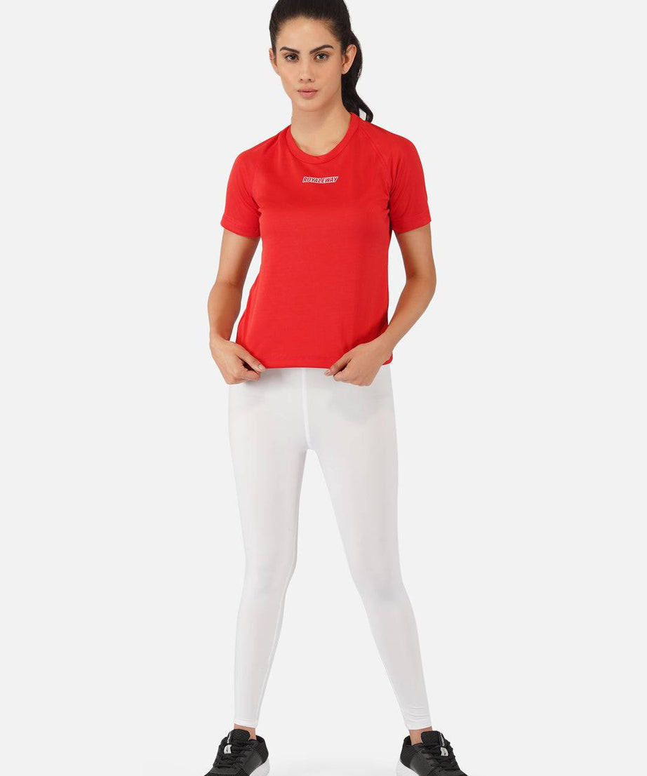 Red Raglan T-Shirt RWW2063 Raglan T-Shirt - royaleway.com