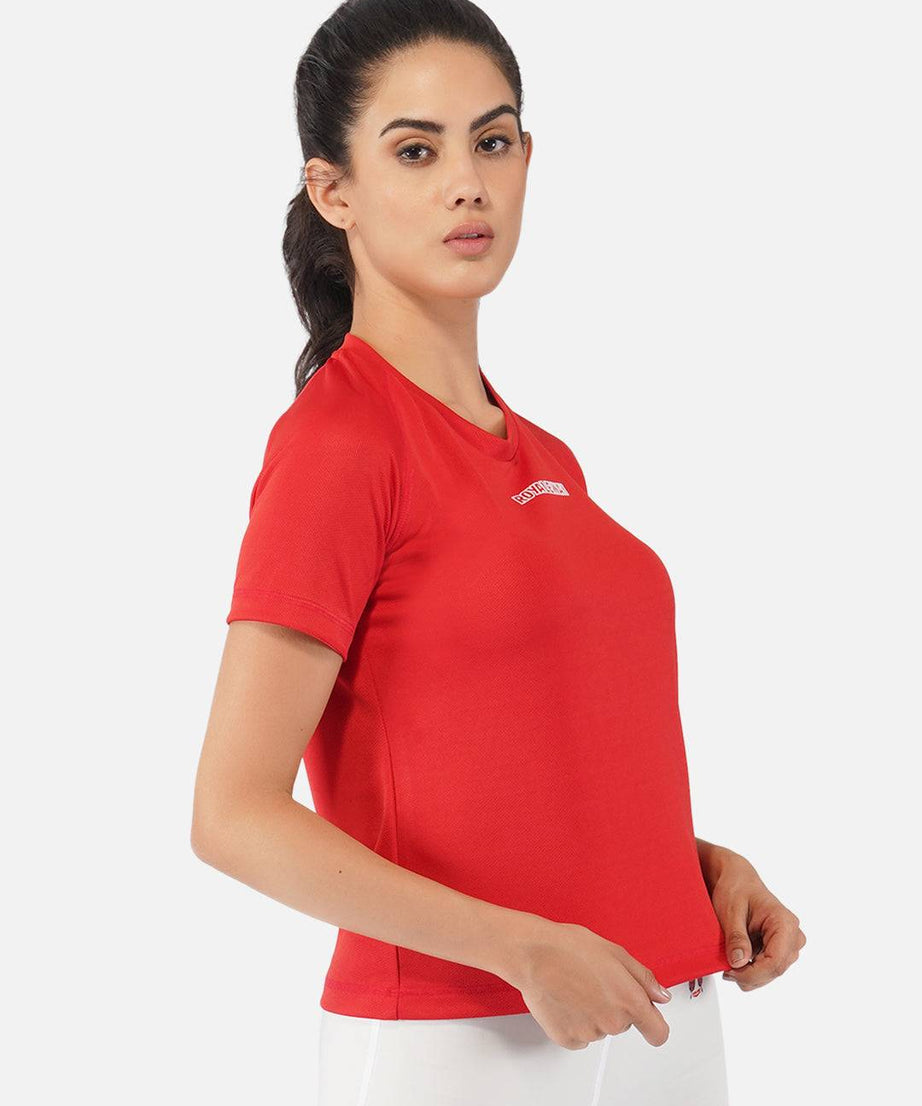 Red Raglan T-Shirt RWW2063 Raglan T-Shirt - royaleway.com