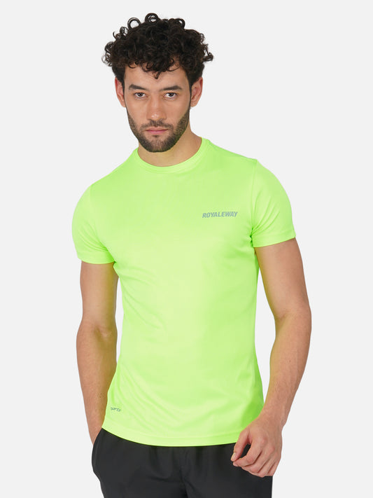 DriSOFT T Shirt Fluorescent Green Men RWM2018