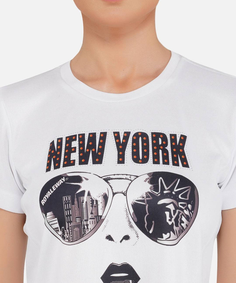 White Long Back Crop Top RWW2032 Long Back Crop Top - royaleway.com