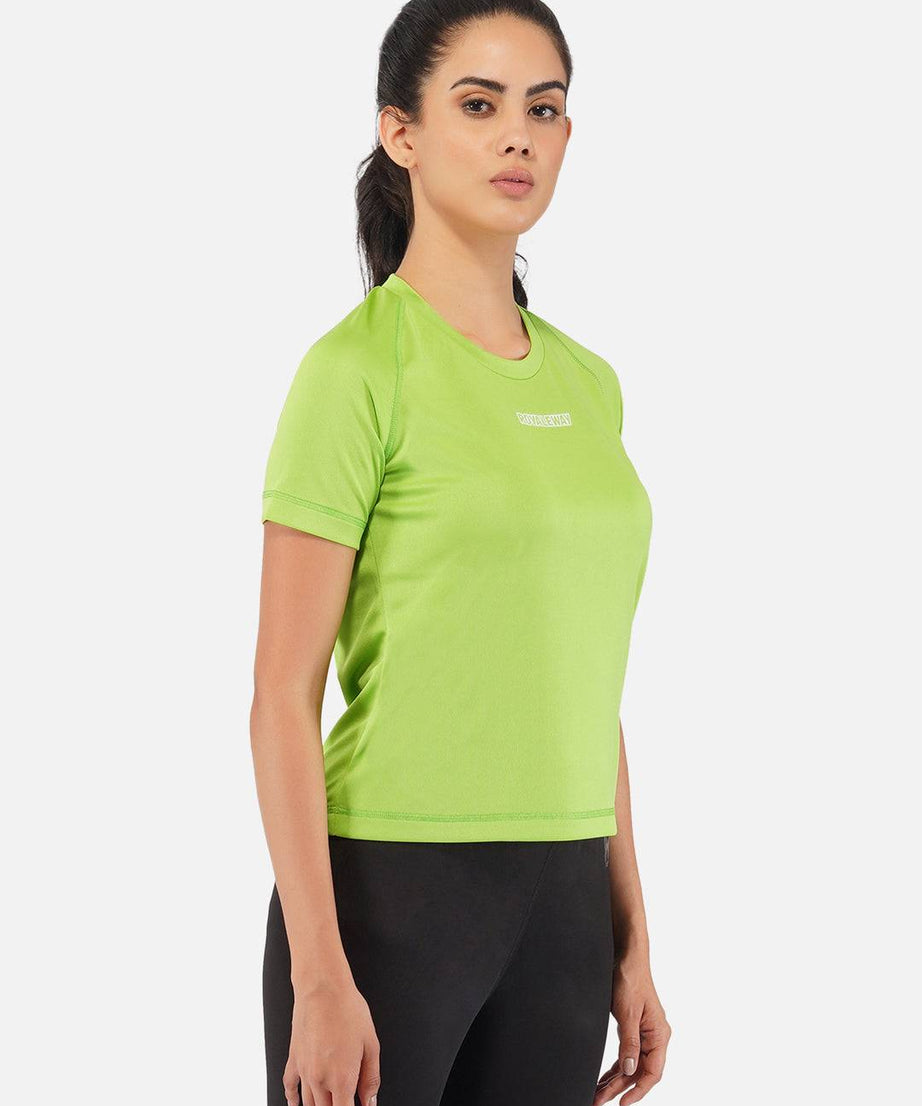DriDOT Top T Shirt Apparel Women Raglan Pista Green RWW2062 Raglan T-Shirt - royaleway.com