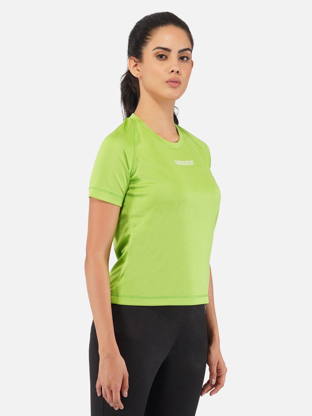 DriDOT Top T Shirt Apparel Women Raglan Pista Green RWW2062 Raglan T-Shirt - royaleway.com
