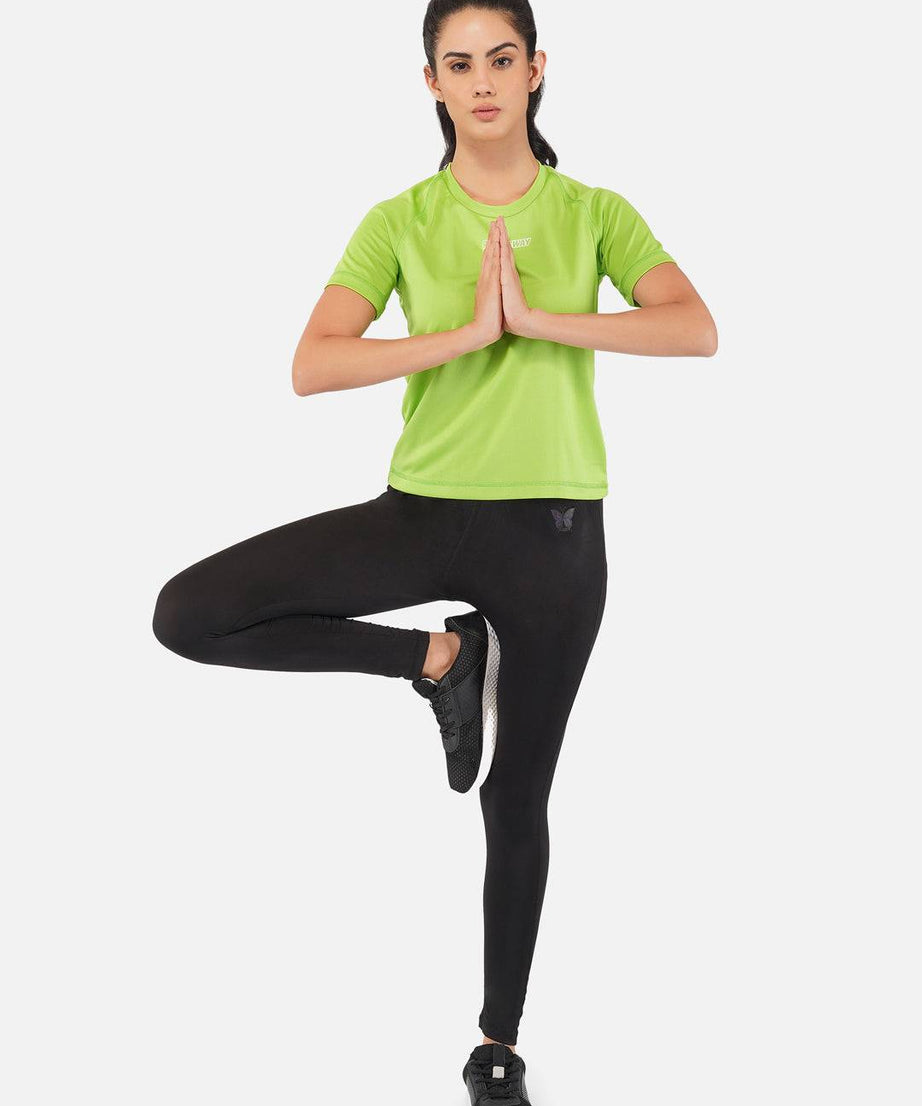 DriDOT Top T Shirt Apparel Women Raglan Pista Green RWW2062 Raglan T-Shirt - royaleway.com