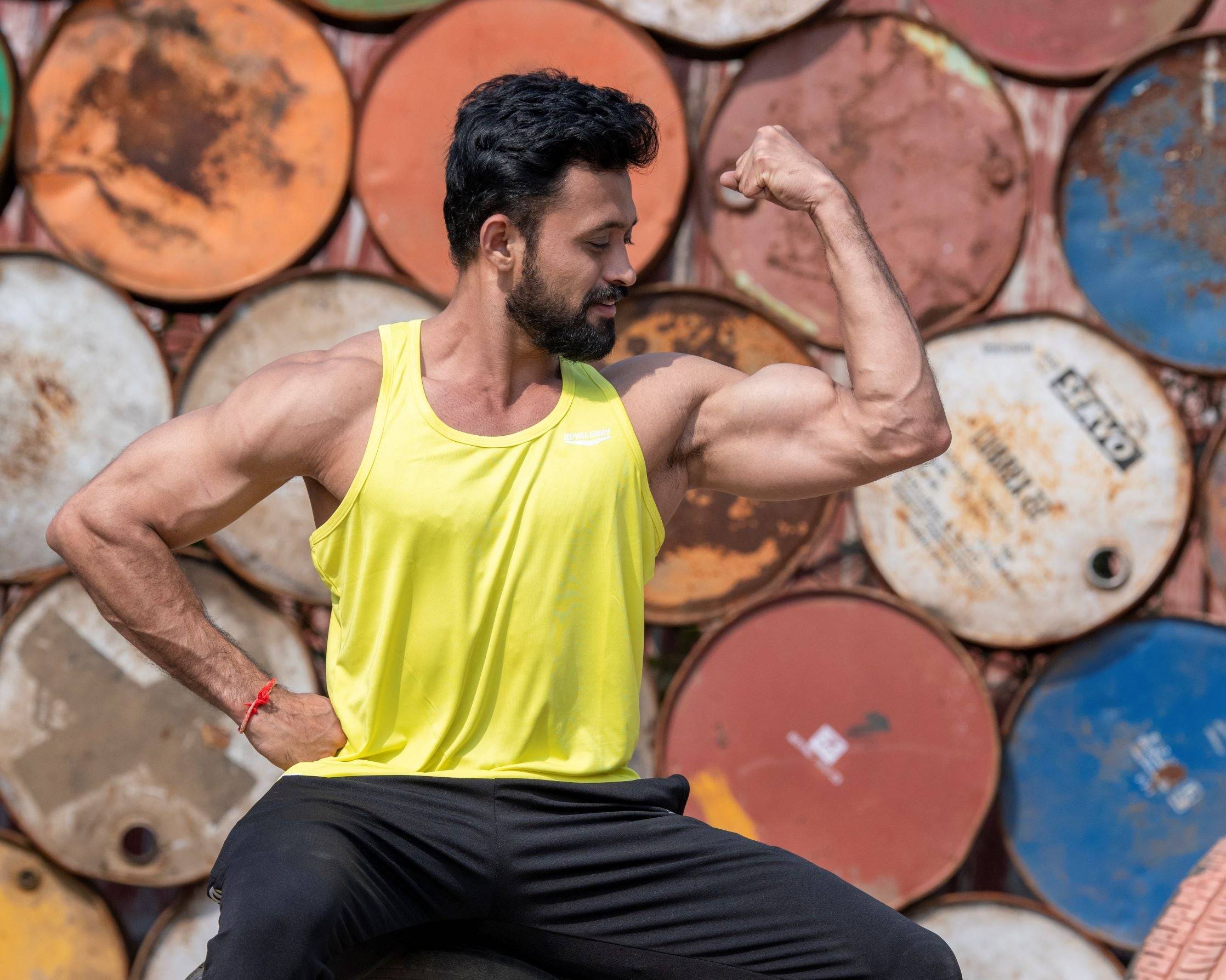 DriSOFT Lemon Yellow Vest RWM4014 DriSOFT Vest - royaleway.com