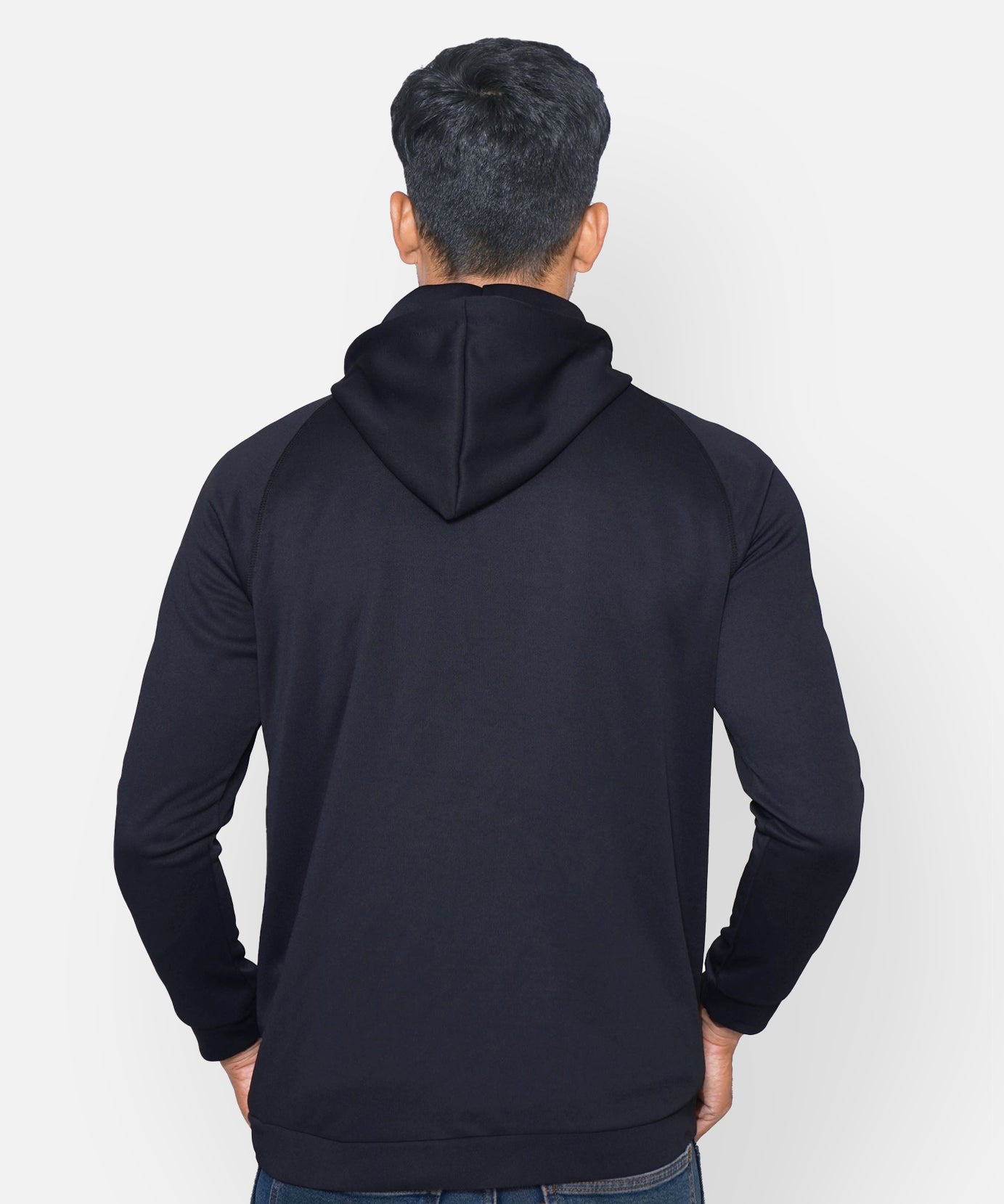 CrossFIT Black Raglan Hoodie Jacket RWM0007 Hoodie Jacket - royaleway.com