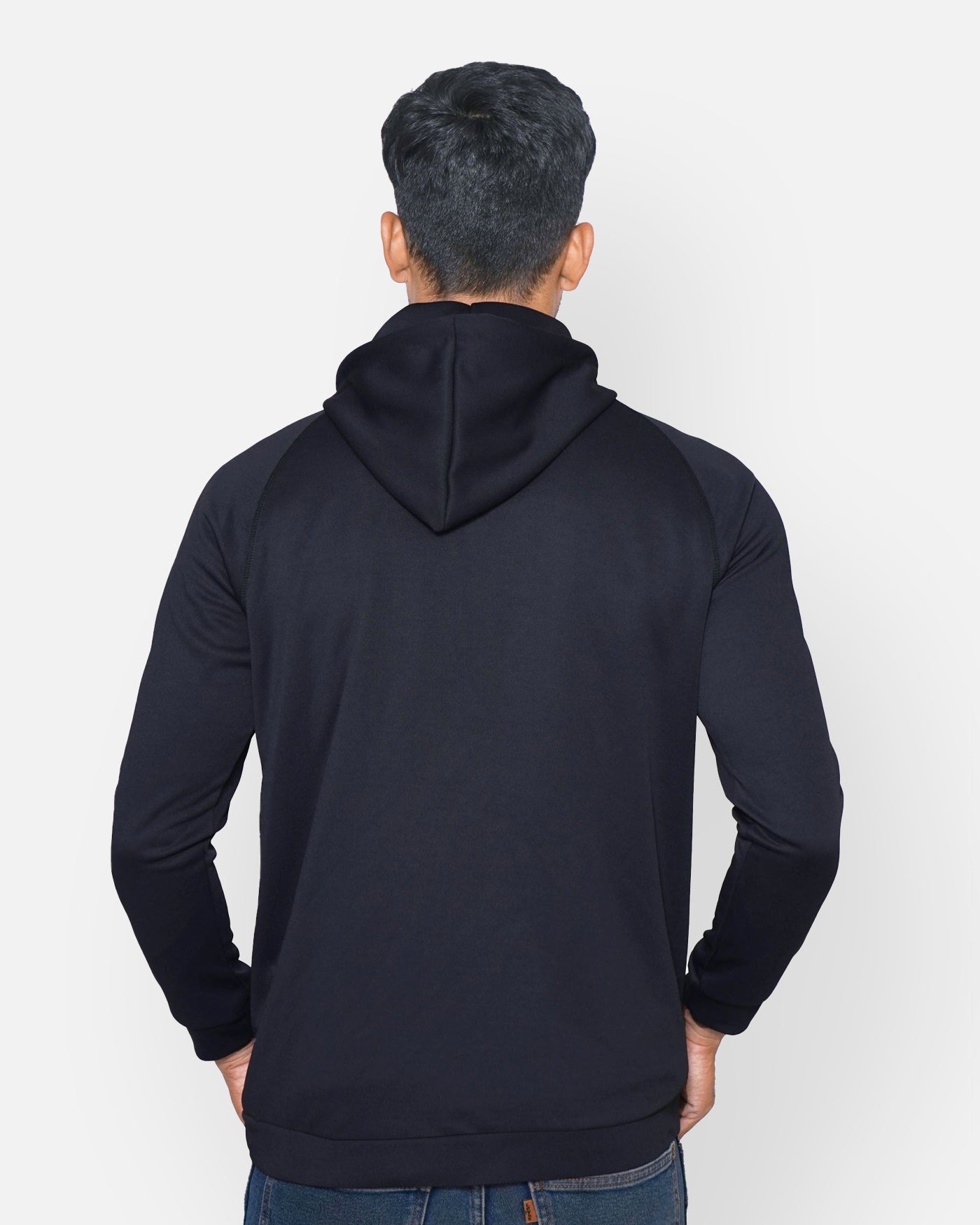 CrossFIT Black Raglan Hoodie Jacket RWM0007 Hoodie Jacket - royaleway.com