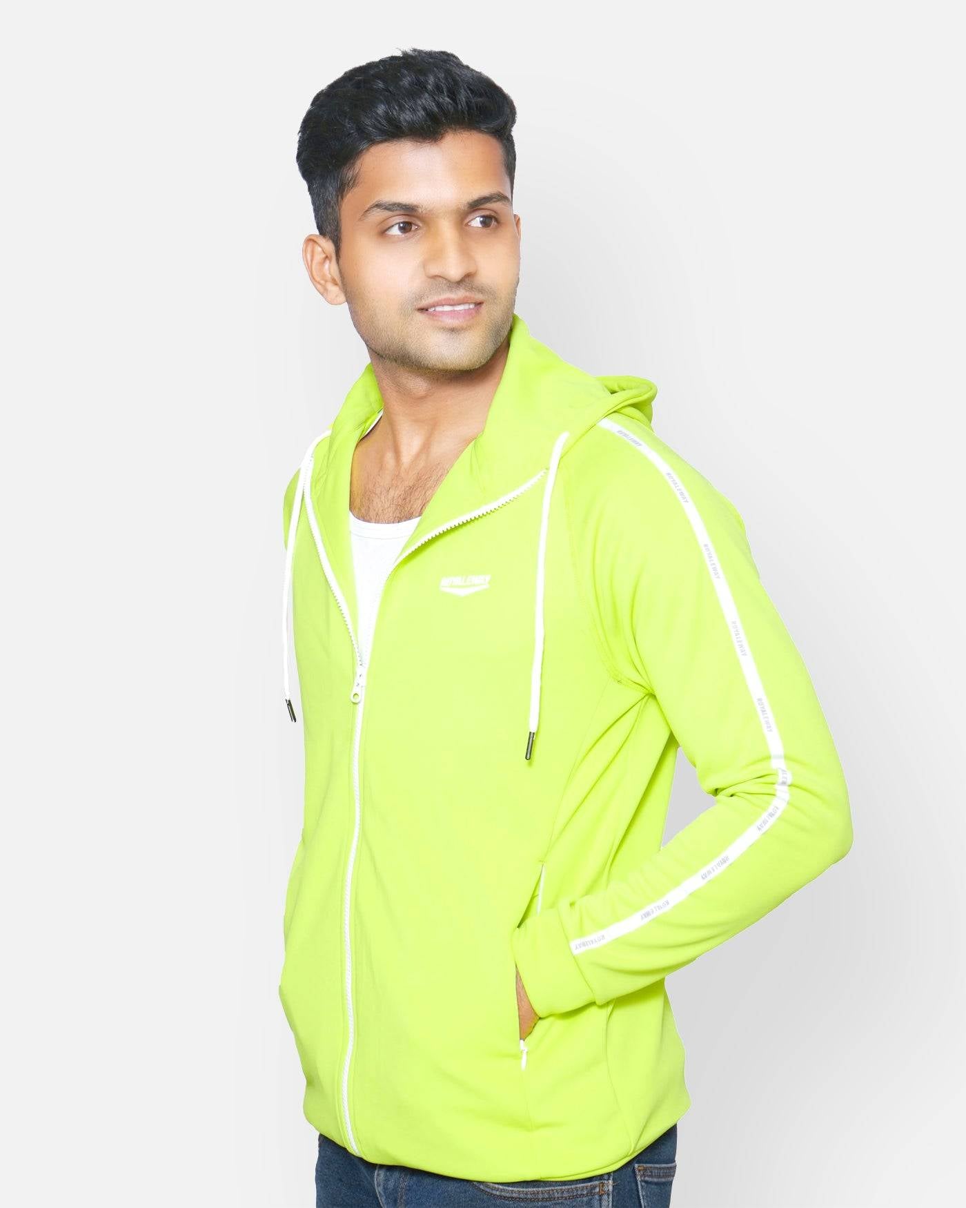 CrossFIT Neon Green Hoodie Jacket RWM0006 Hoodie Jacket - royaleway.com