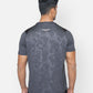 Grey Men Camo Raglan T shirt RWM2046